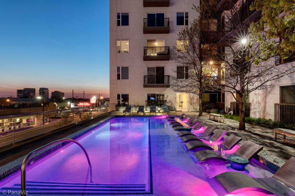 texas architectural photography for luxury apartments
