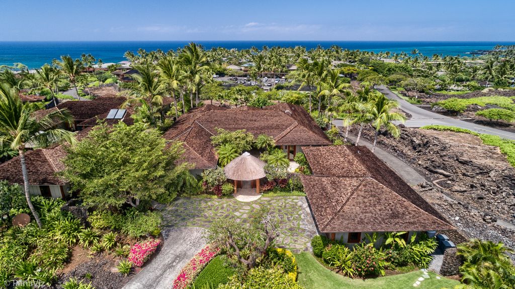 Aerial photography does a great job showing the layout and location of a home.