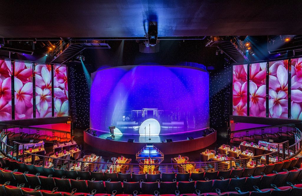 We showcase the facilities such as convention areas unique to each property.  