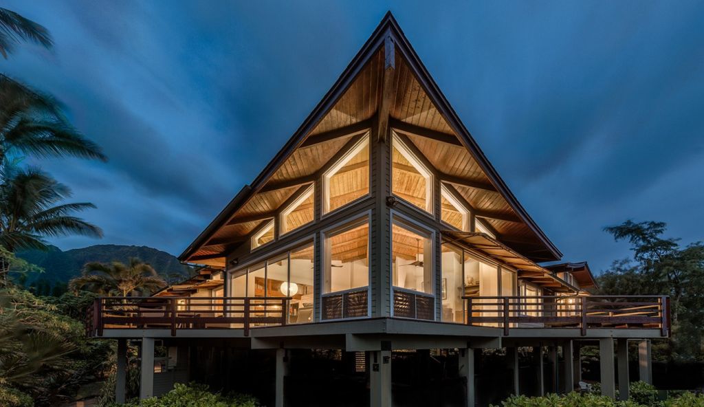 Dramatic exterior photography.