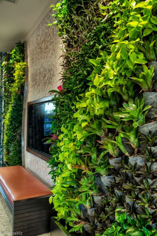 The details.  A living wall.