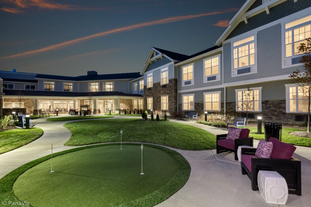Photography of Senior Living Community by panaviz