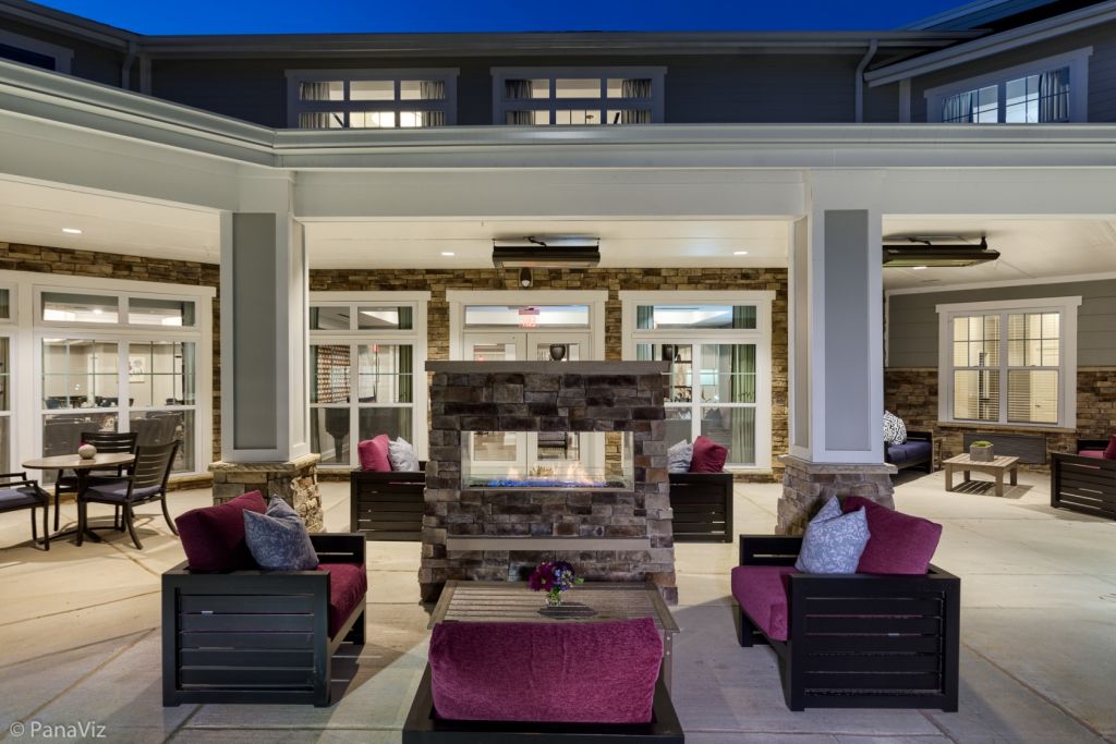 Photography of Senior Living Community by panaviz