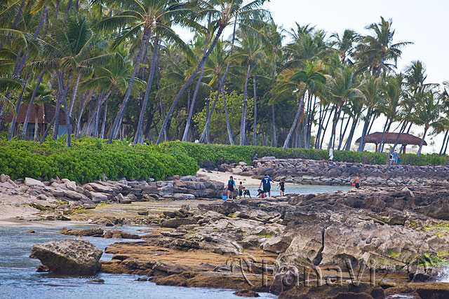 One of the natural beaches at KoOlina