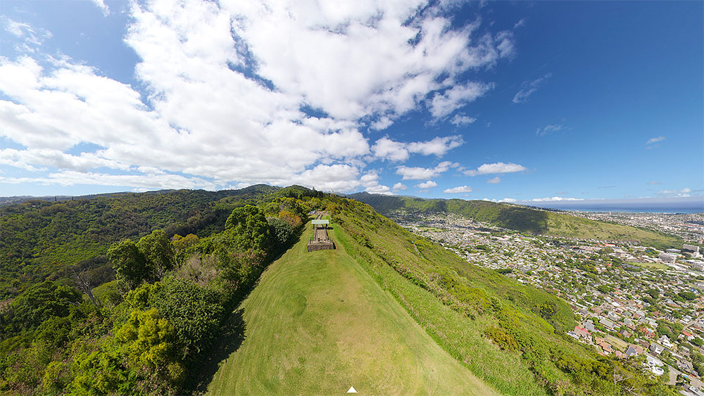 Tantalus Lookout Aerial Panorama