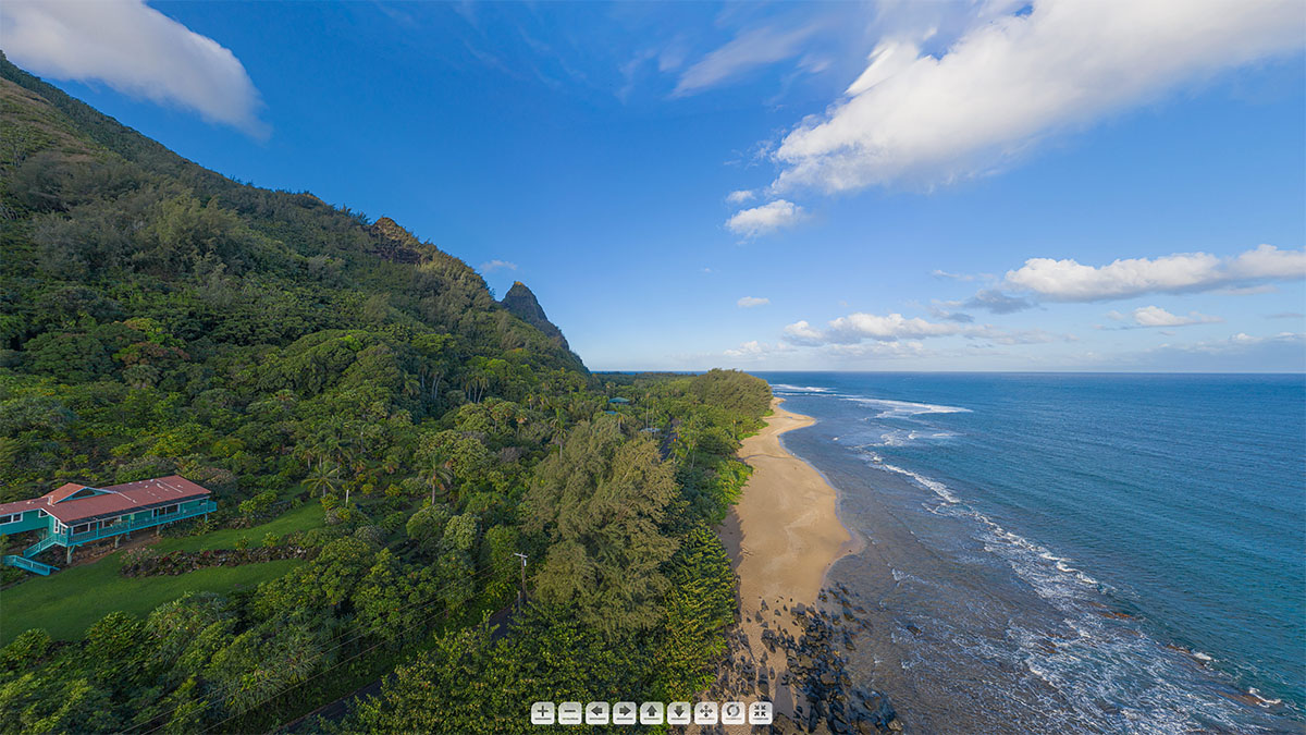 Haena Beach Panorama