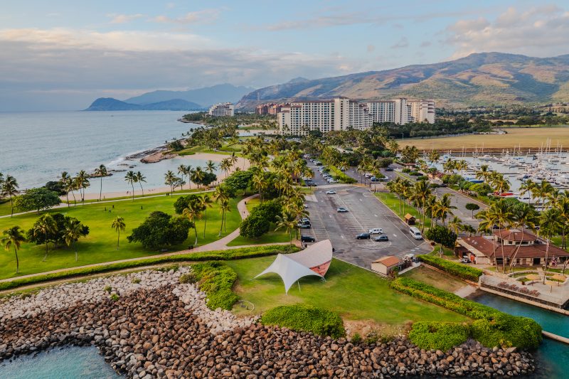 Aerial Resort Photography at Koolina