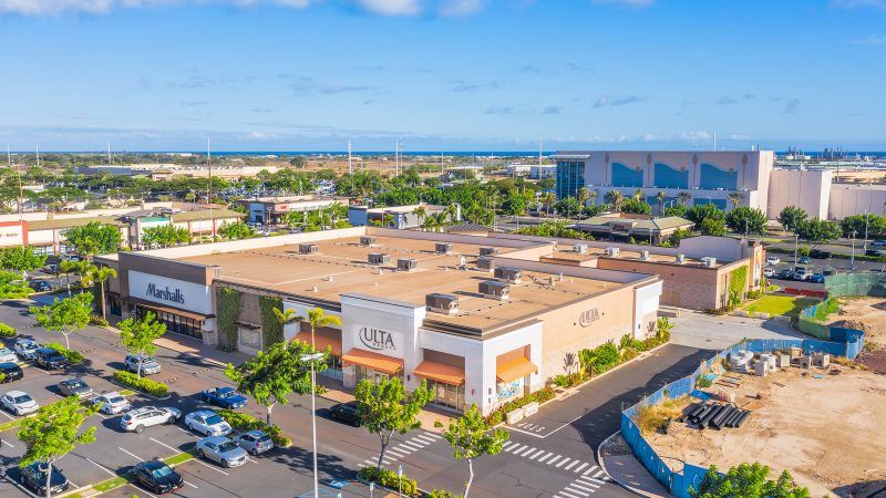 hawaii architectural photo drone aerial
