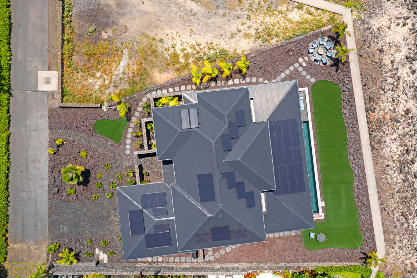 Hawaii architectural photography capturing landscape integration, exterior detailing, and design intent in coastal conditions.