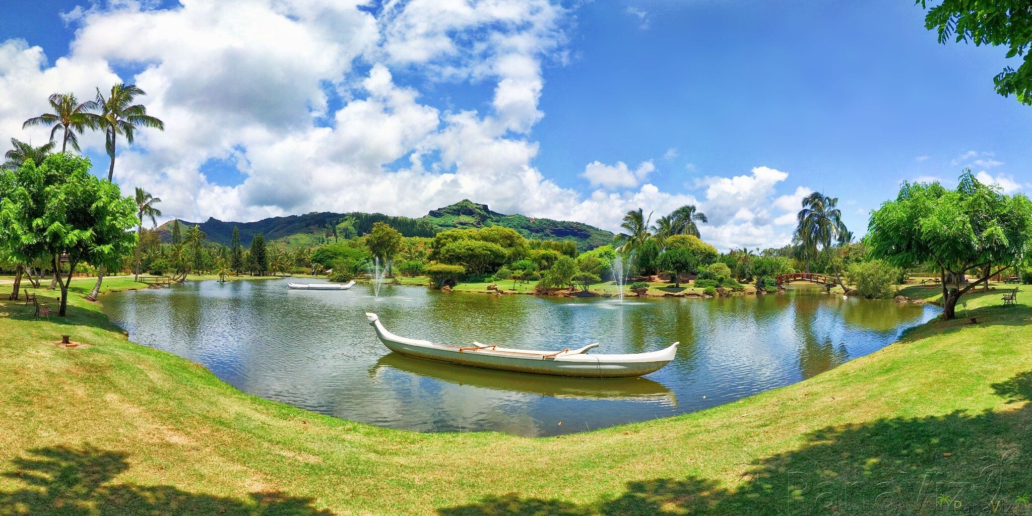 Garden Island of Kauai. At Smiths Tropical Paradise.