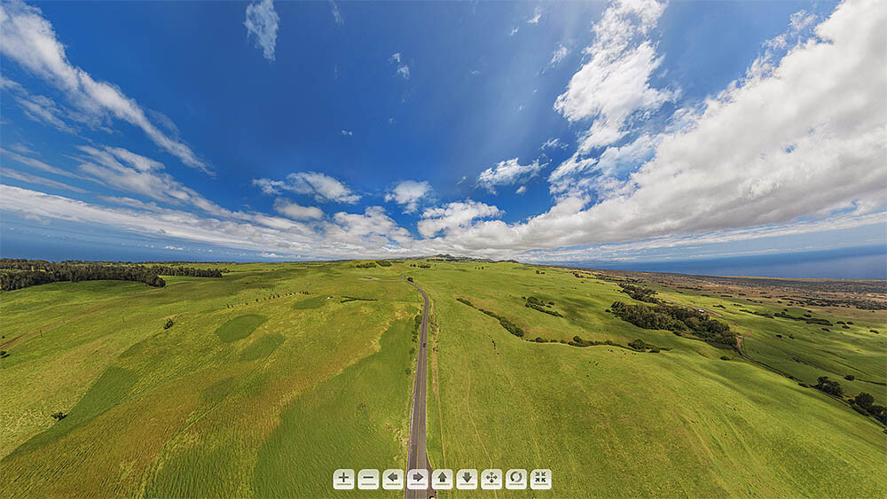 Kohala Road Aerial Panorama